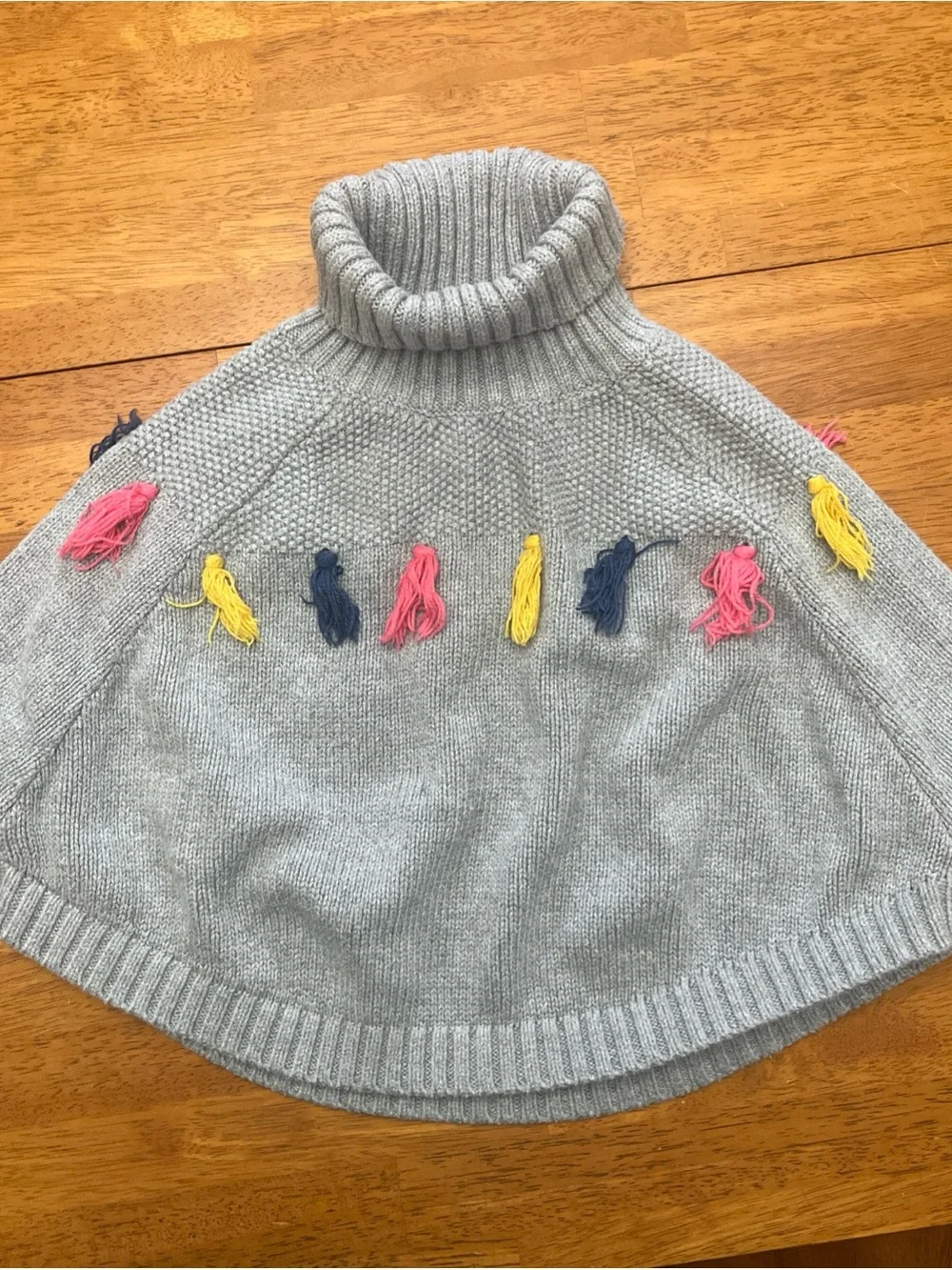 Gymboree Gray Knit Turtleneck Sweater